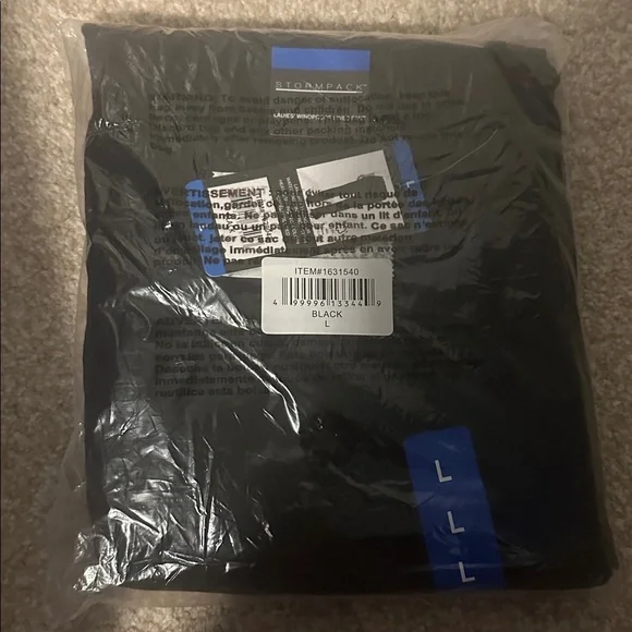 FINAL MARKDOWN NWT! Stormpack Women's Black Fleece Lined Windproof Pants - Picture 7 of 7